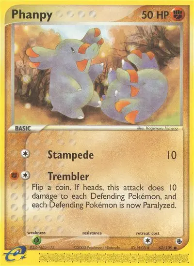 Phanpy - Ruby & Sapphire 062/109 (Regular)
