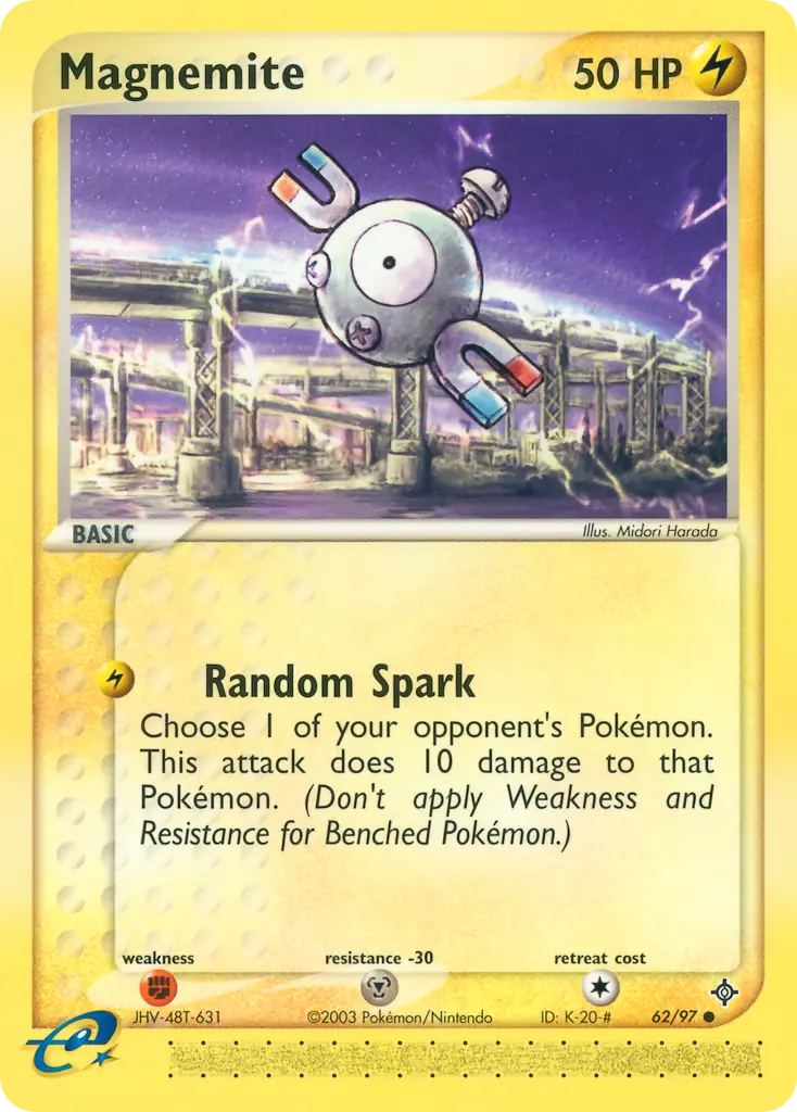 Magnemite - Dragon 062/097 (Regular)