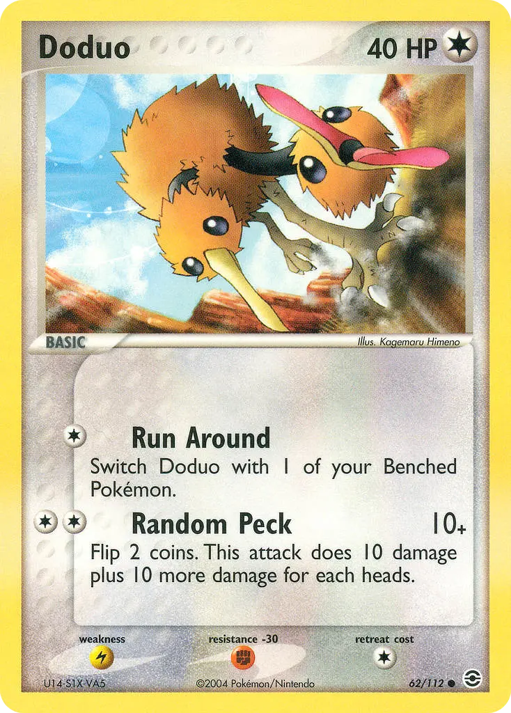 Doduo - FireRed & LeafGreen 062/112 (Regular)