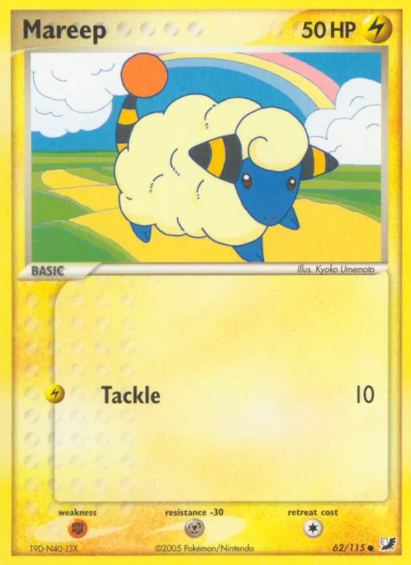 Mareep - Unseen Forces 062/115 (Reverse Holo)
