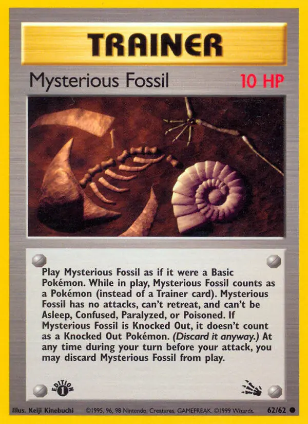 Mysterious Fossil - Fossil 062/062 (Regular)