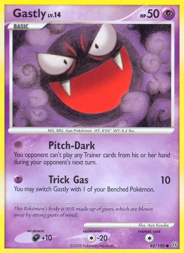 Gastly - Stormfront 062/100 (Regular)