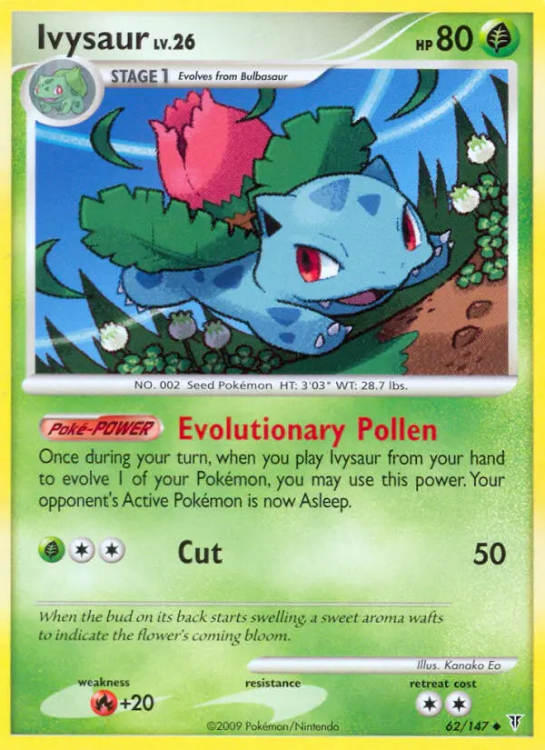 Ivysaur - Supreme Victors 062/147 (Reverse Holo)