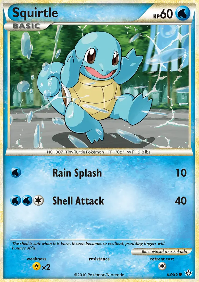 Squirtle - Unleashed 063/095