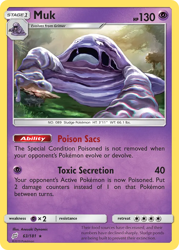 Muk - Team Up 063/181 (Regular)