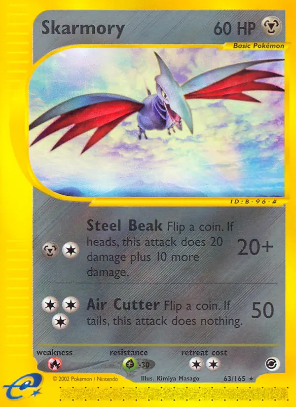 Skarmory - Expedition Base Set 063/165 (Regular)