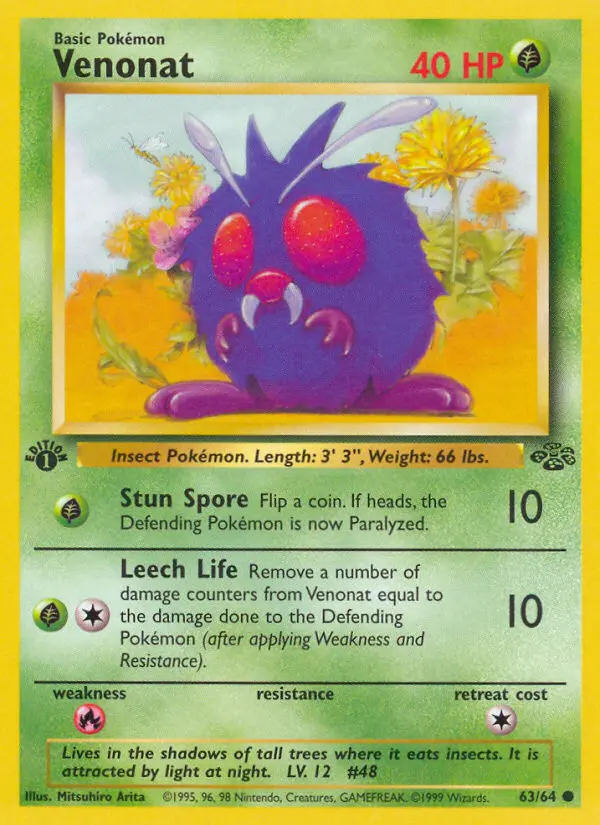 Venonat - Jungle 063/064 (Regular)