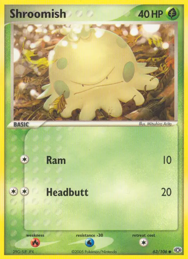Shroomish - Emerald 063/106 (Regular)