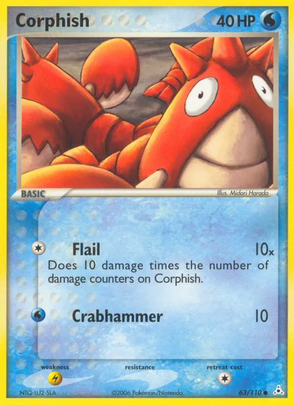 Corphish - Holon Phantoms 063/110 (Reverse Holo)