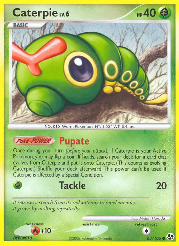Caterpie - Great Encounters 063/106 (Regular)