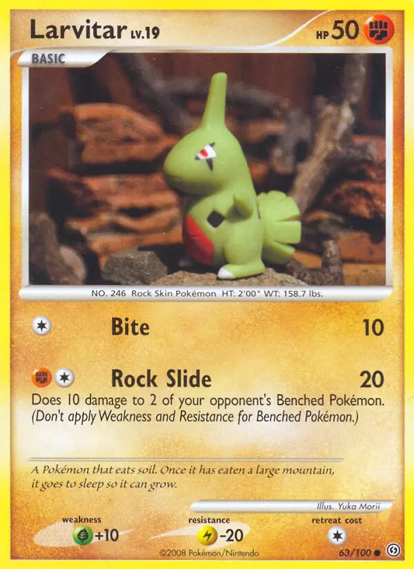 Larvitar - Stormfront 063/100 (Regular)