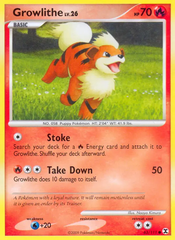Growlithe - Rising Rivals 063/111 (Regular)