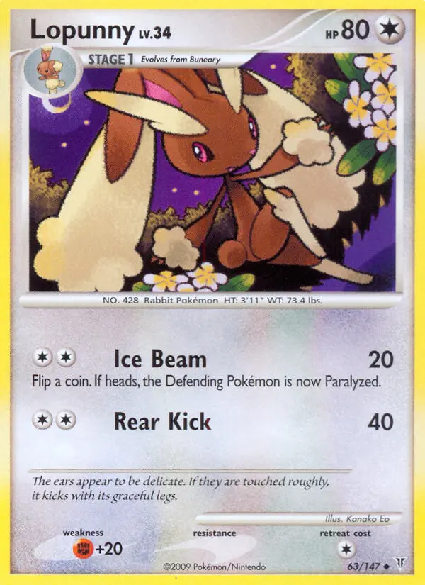Lopunny - Supreme Victors 063/147 (Reverse Holo)