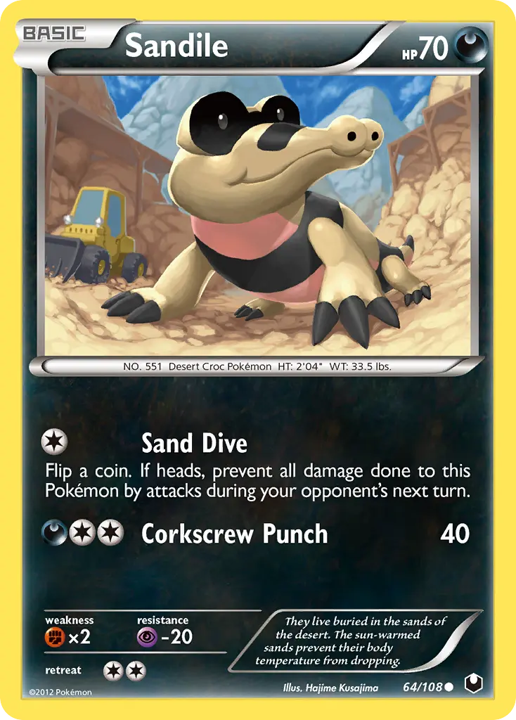 Sandile - Dark Explorers 064/108 (Regular)