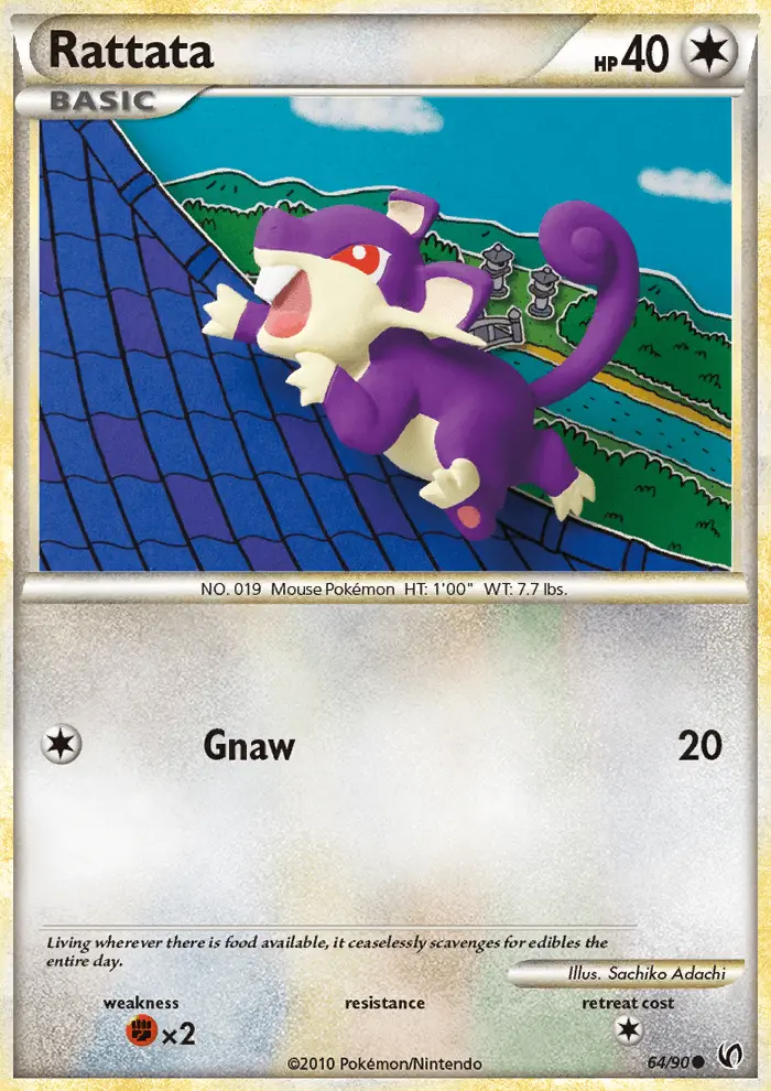Rattata - Undaunted 064/090