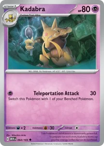 Kadabra - 151 064/165 (Regular)