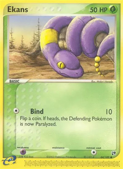 Ekans - Sandstorm 064/100 (Regular)