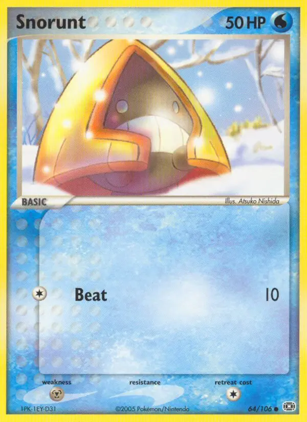 Snorunt - Emerald 064/106 (Regular)