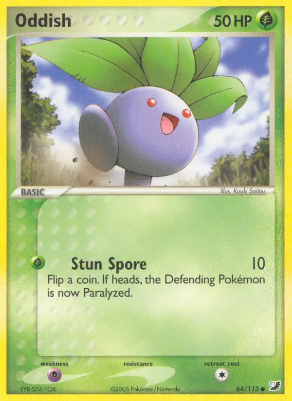 Oddish - Unseen Forces 064/115 (Regular)