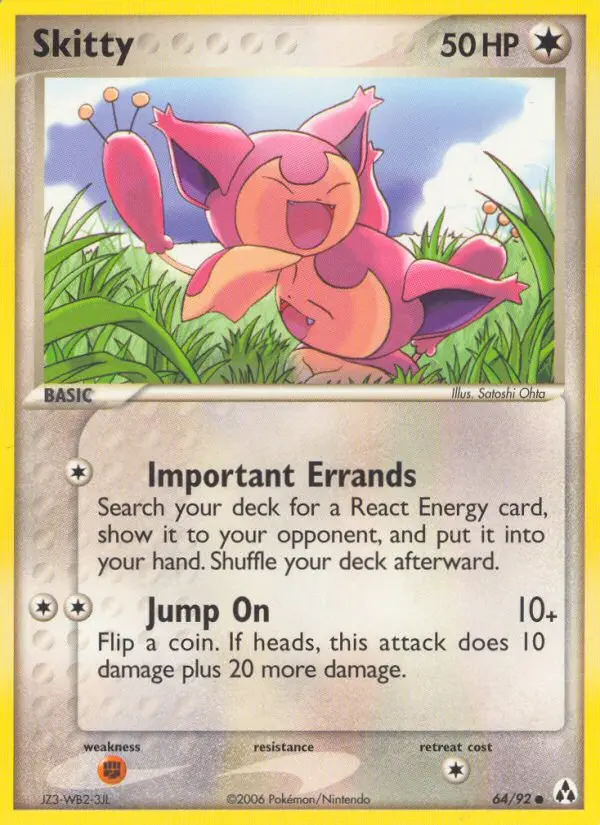 Skitty - Legend Maker 064/092 (Reverse Holo)