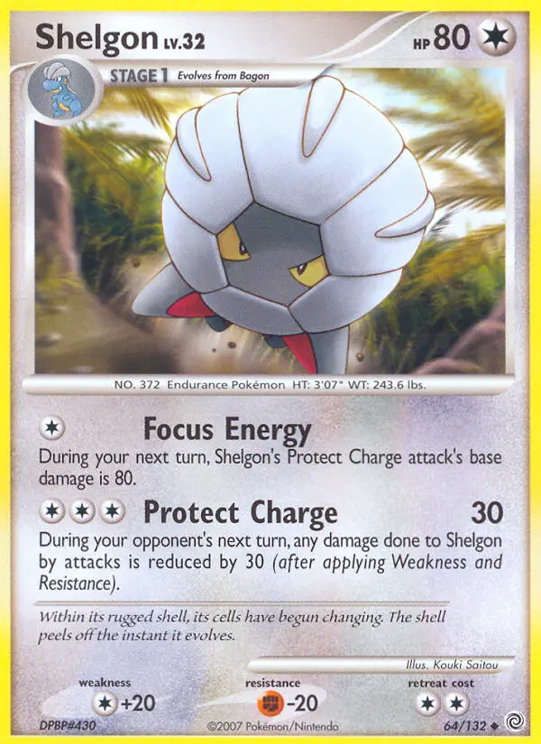 Shelgon - Secret Wonders 064/132 (Regular)