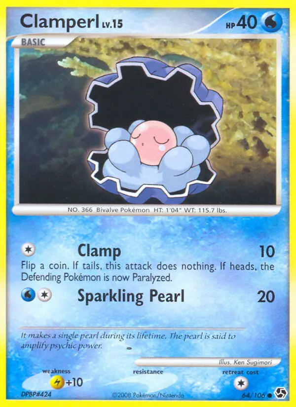 Clamperl - Great Encounters 064/106 (Regular)