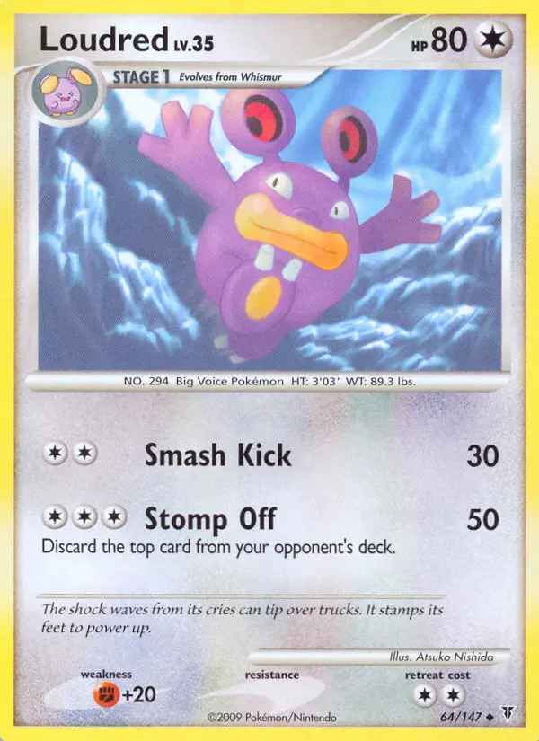 Loudred - Supreme Victors 064/147 (Reverse Holo)