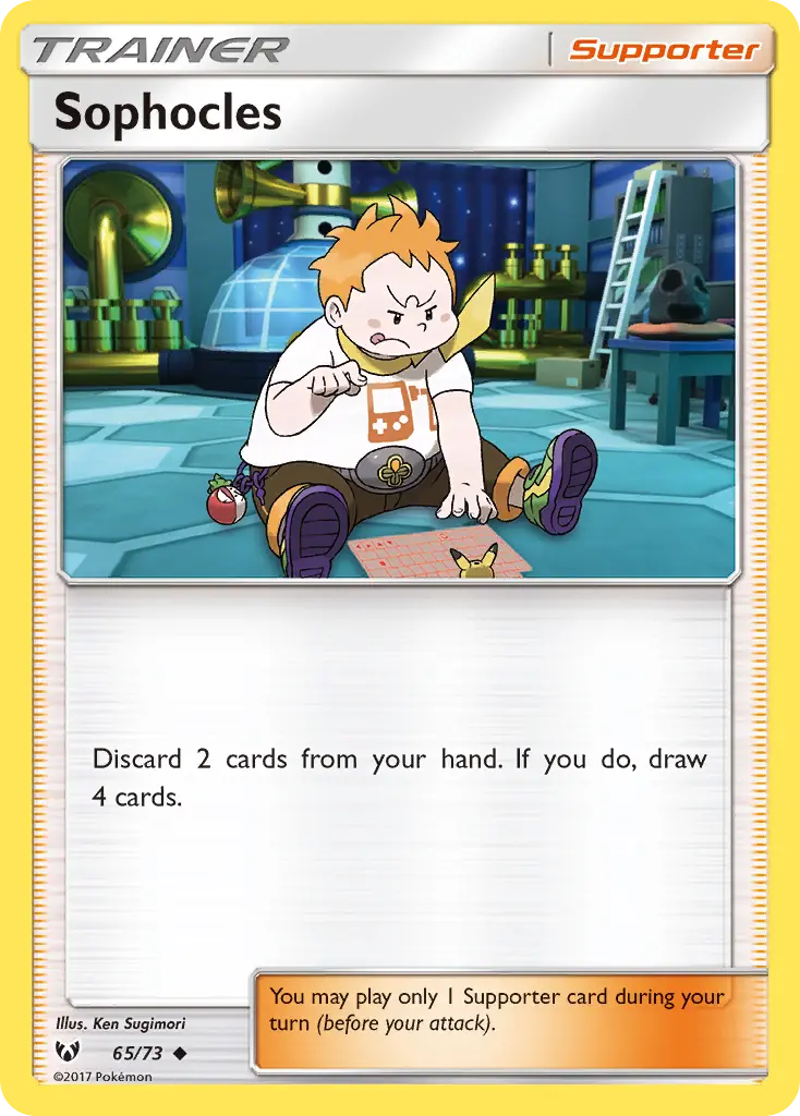 Sophocles - Shining Legends 065/073 (Reverse Holo)