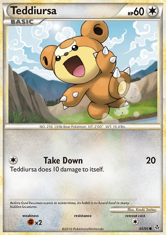 Teddiursa - Unleashed 065/095