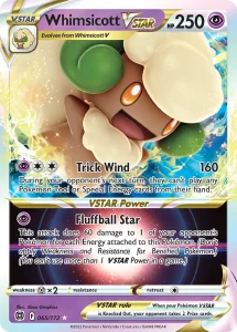 Whimsicott VSTAR - Brilliant Stars 065/172 (Holo)