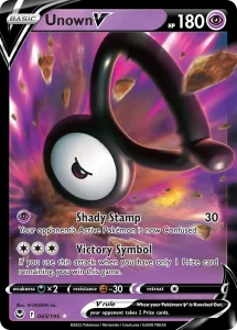 Unown V - Silver Tempest 065/195 (Holo)