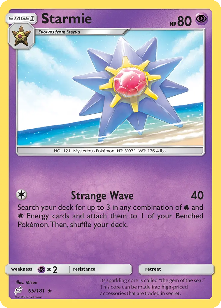 Starmie - Team Up 065/181 (Regular)