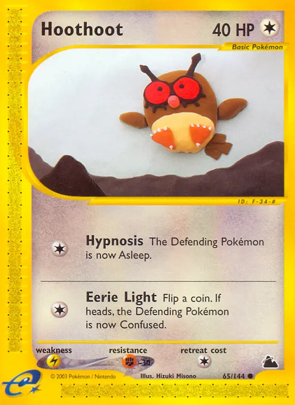 Hoothoot - Skyridge 065/144 (Regular)