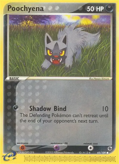Poochyena - Ruby & Sapphire 065/109 (Regular)