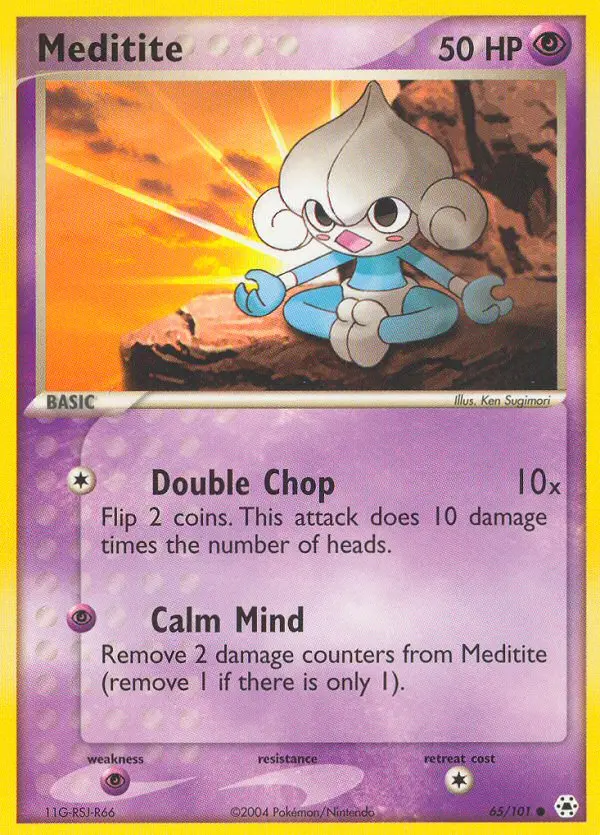 Meditite - Hidden Legends 065/101 (Regular)