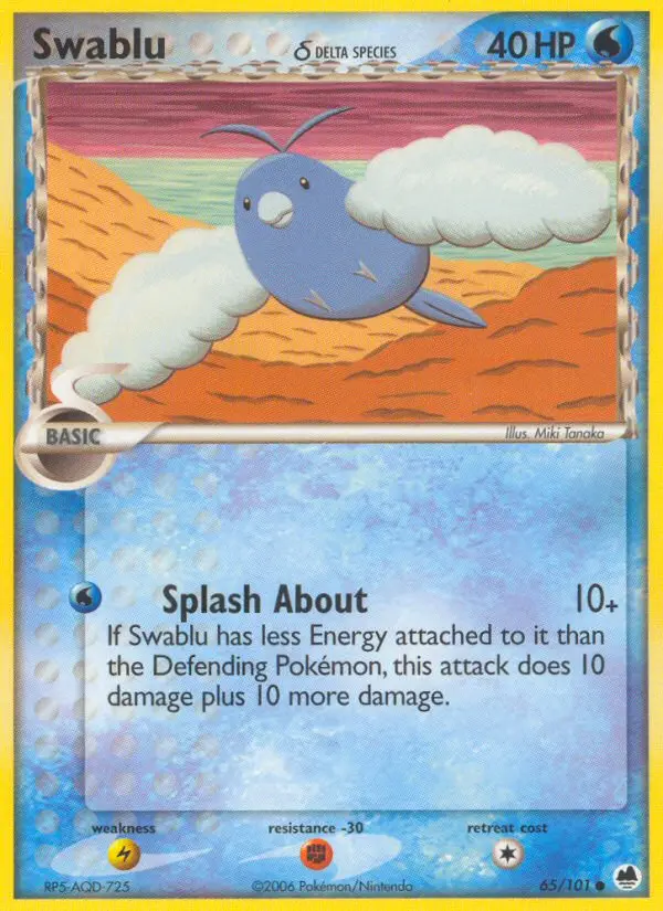 Swablu δ - Dragon Frontiers 065/101 (Regular)