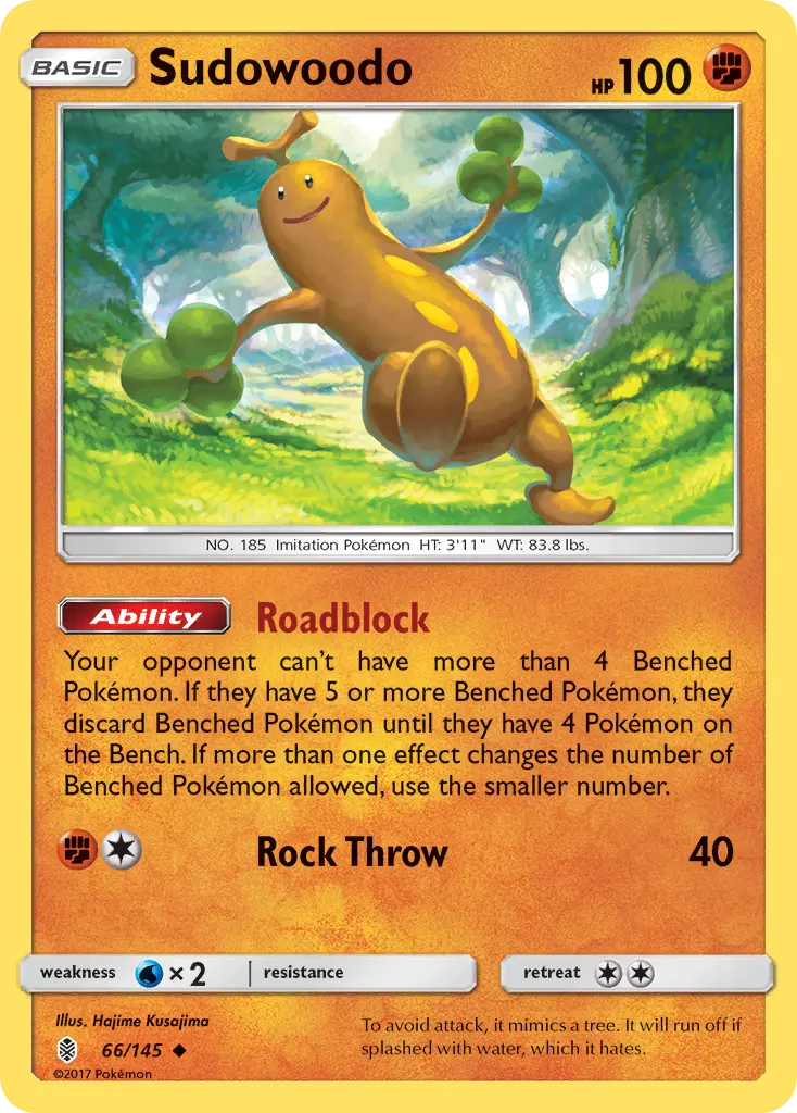 Sudowoodo - Guardians Rising 066/145 (Regular)