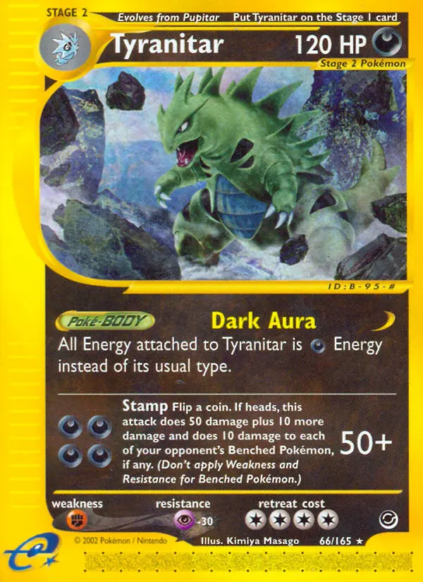 Tyranitar - Expedition Base Set 066/165 (Regular)