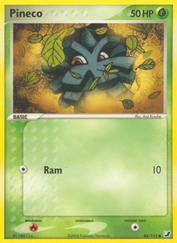 Pineco - Unseen Forces 066/115 (Reverse Holo)