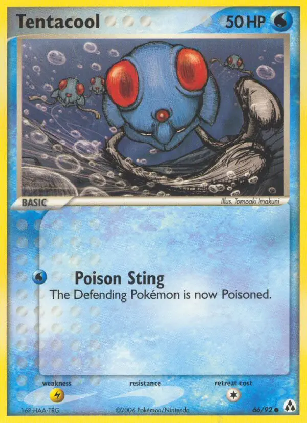 Tentacool - Legend Maker 066/092 (Reverse Holo)