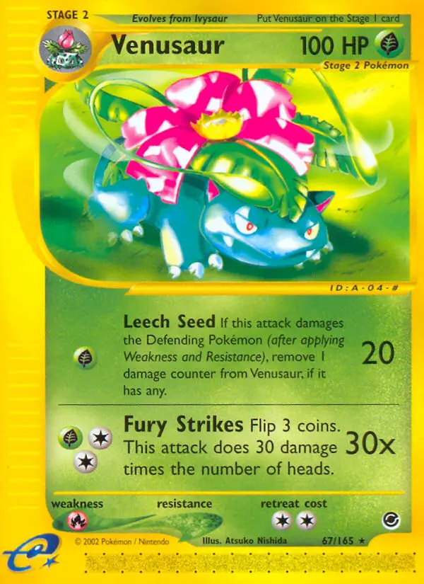 Venusaur - Expedition Base Set 067/165 (Reverse Holo)