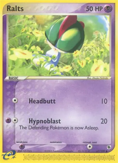 Ralts - Ruby & Sapphire 067/109 (Regular)