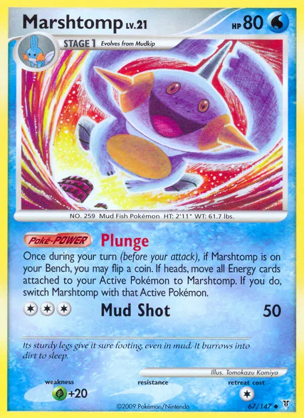 Marshtomp - Supreme Victors 067/147 (Reverse Holo)