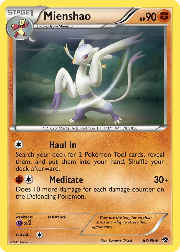 Mienshao - Next Destinies 068/099 (Regular)