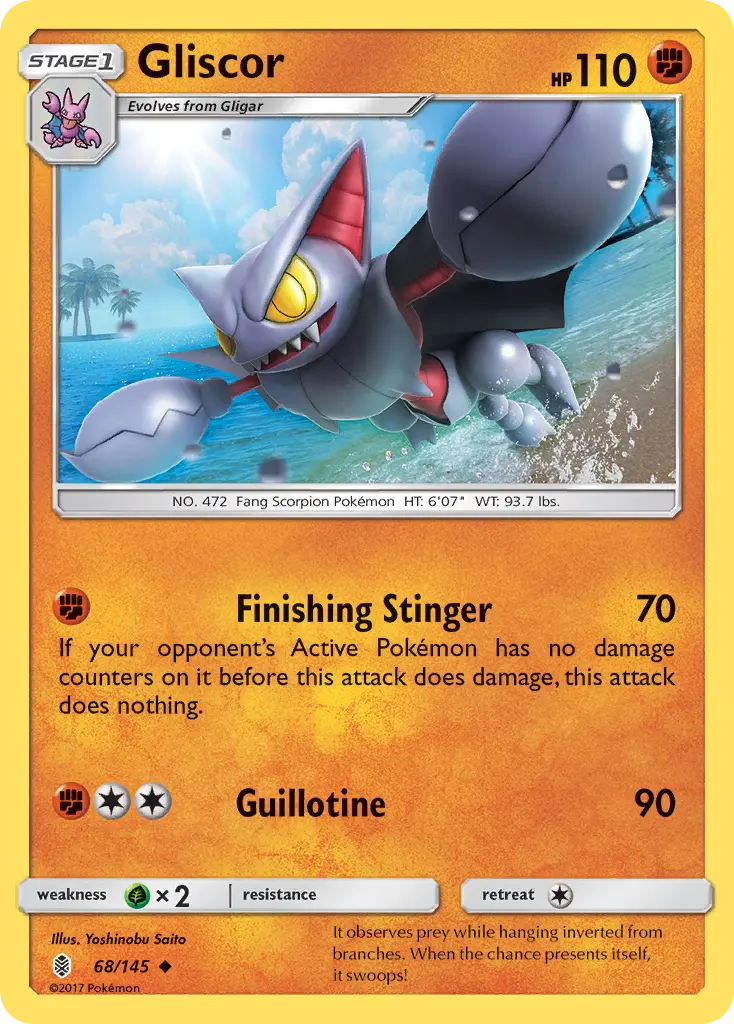 Gliscor - Guardians Rising 068/145 (Regular)