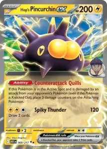 Hop's Pincurchin ex - Ascended Heroes 068/217 (Holo)