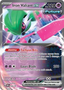 Iron Valiant ex - Scarlet & Violet Black Star Promos SVP 068 (Holo)