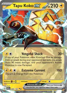 Tapu Koko ex - Paradox Rift 068/182 (Holo)