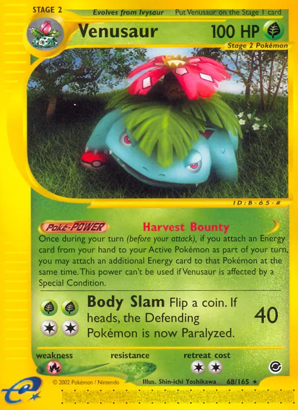 Venusaur - Expedition Base Set 068/165 (Reverse Holo)