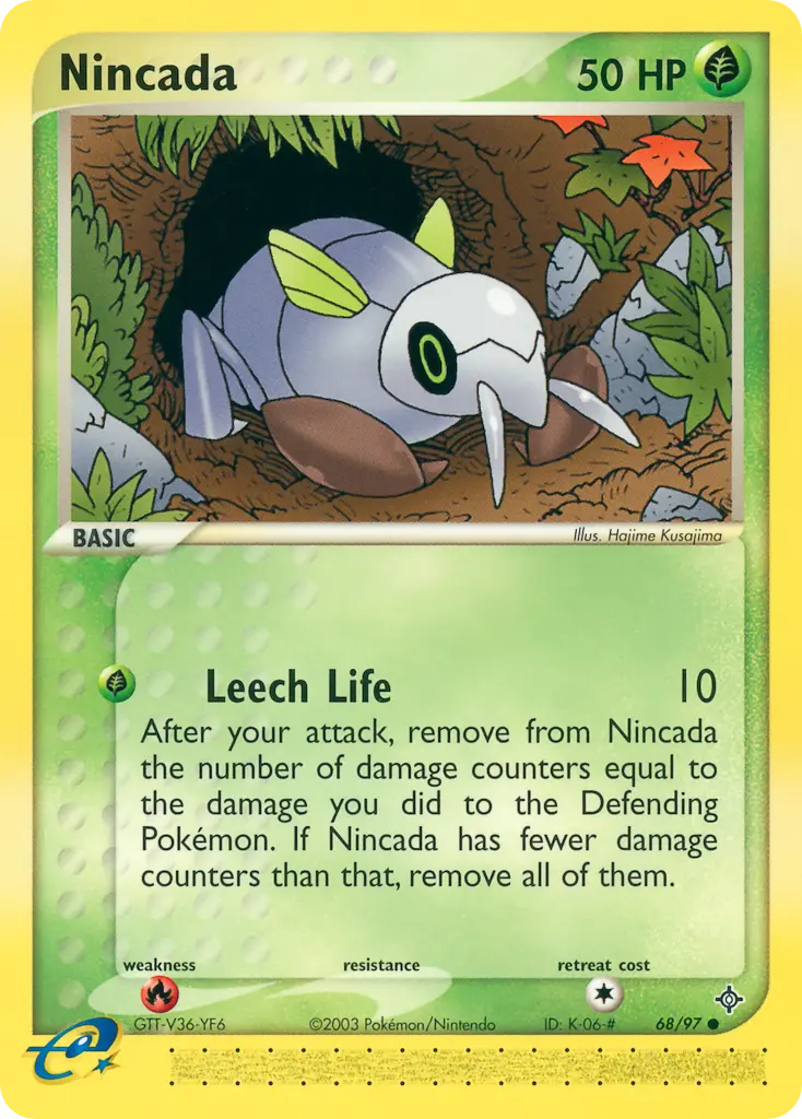 Nincada - Dragon 068/097 (Regular)